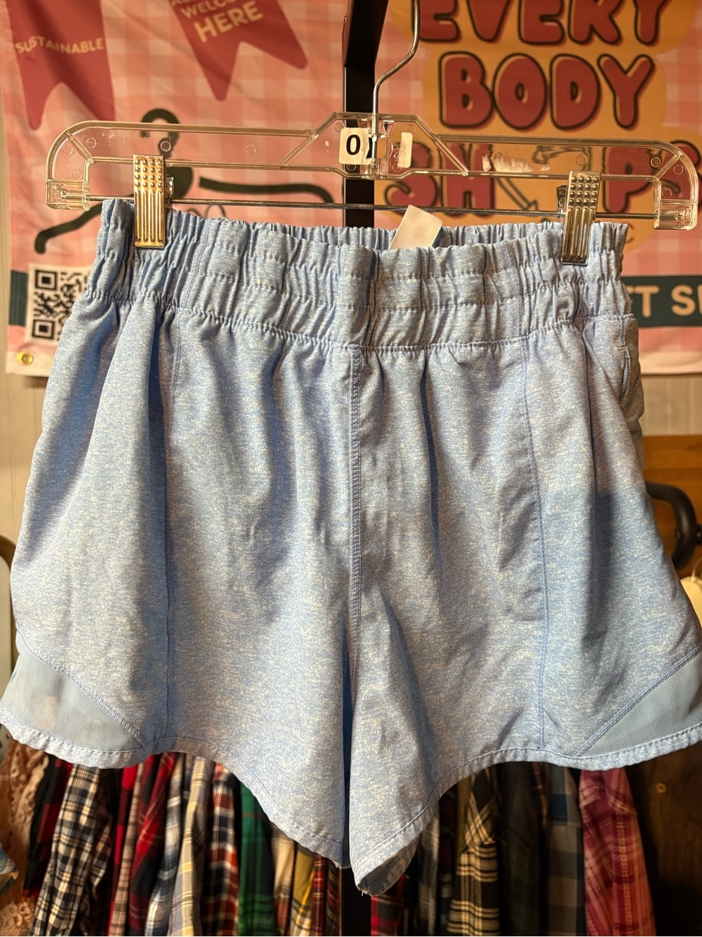AS REVIVAL MEDIUM ✨ athletic shorts blue excellent condition